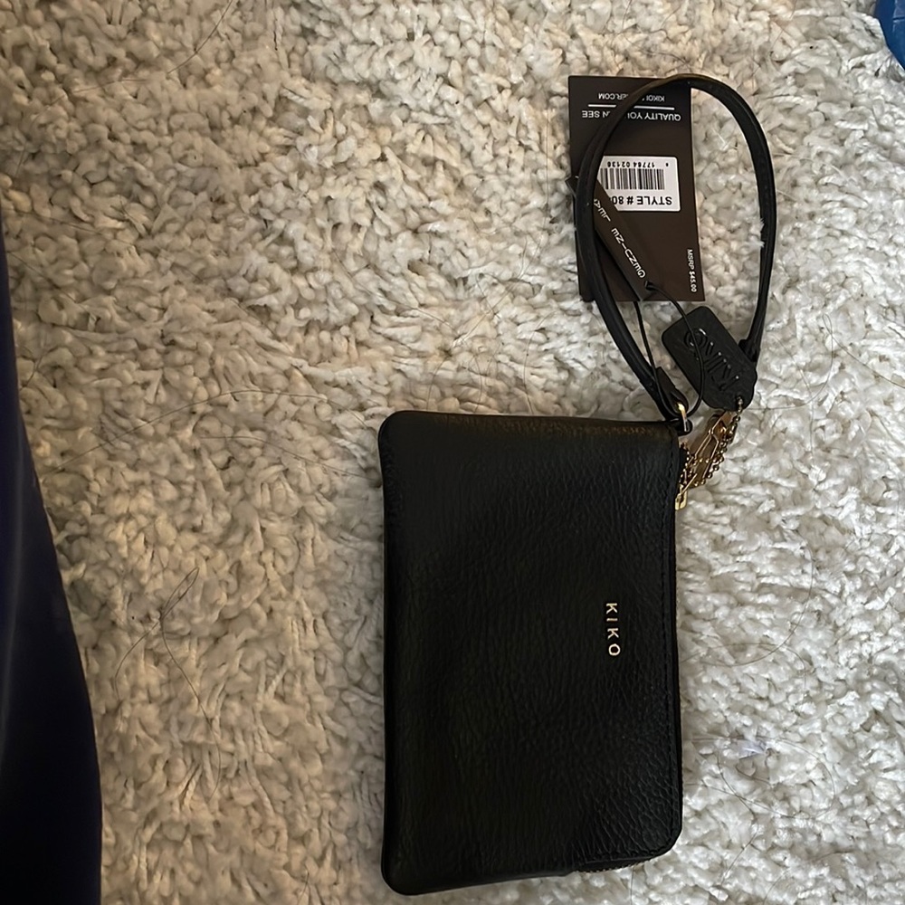 Kiko Genuine Leather Wristlet